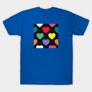 Heart Love Pattern T-Shirt